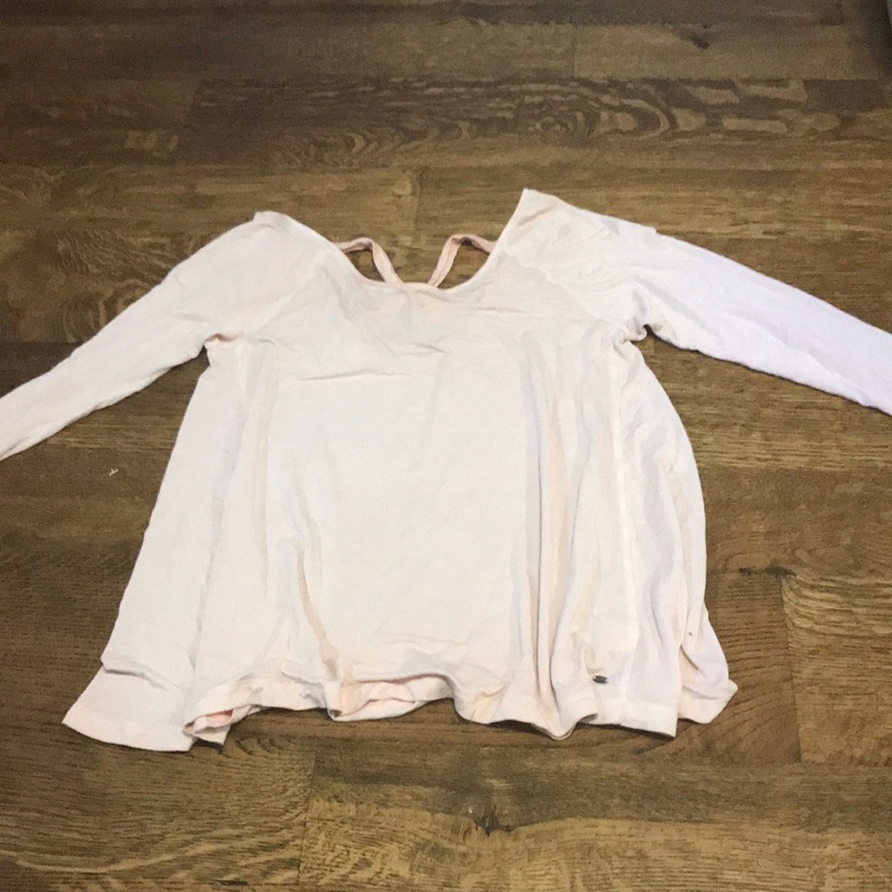 Light Pink AEO Flowy Blouse